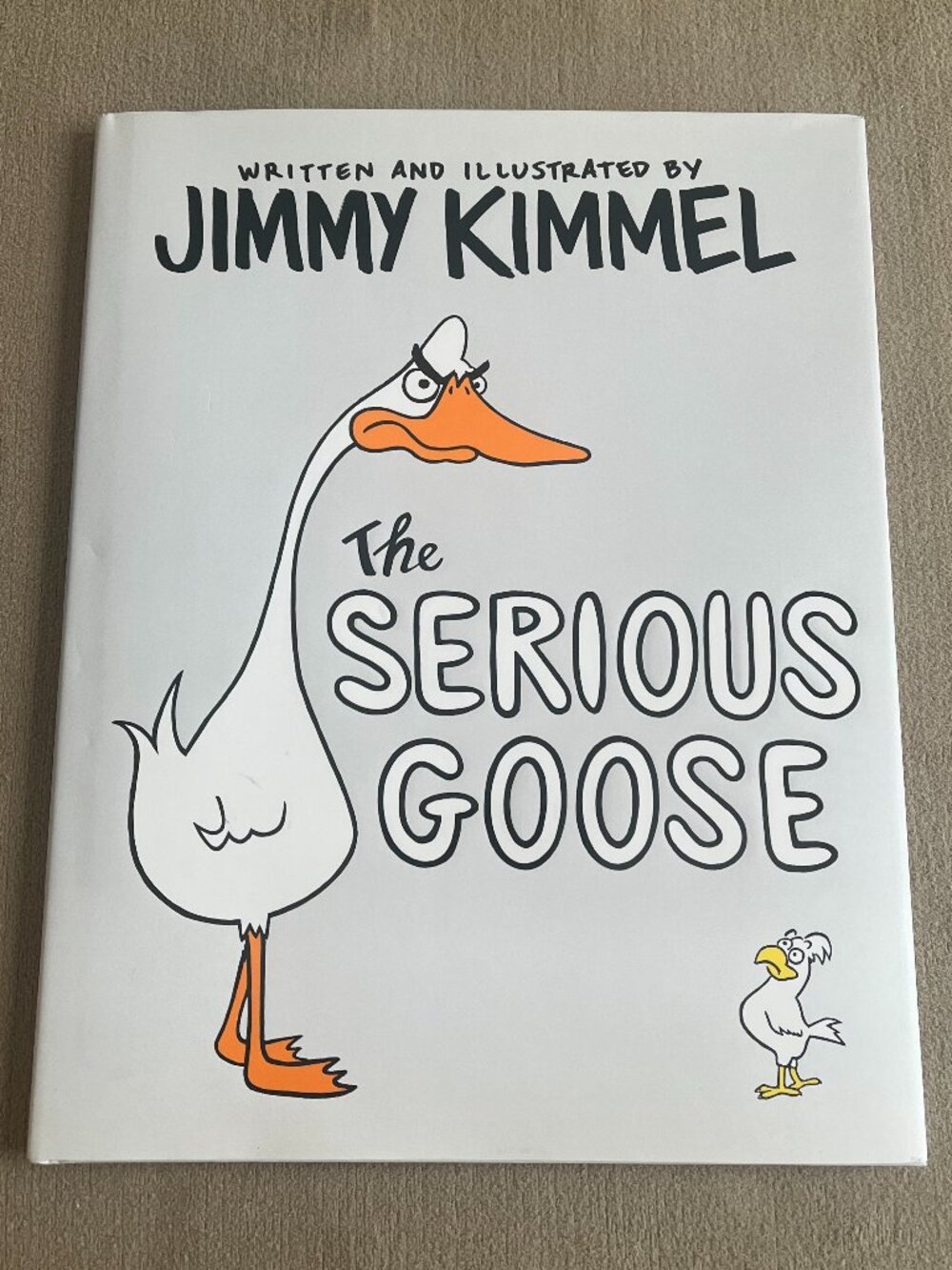 The Serious Goose Written and Illustrated by Jimmy Kimmel Children's Book New